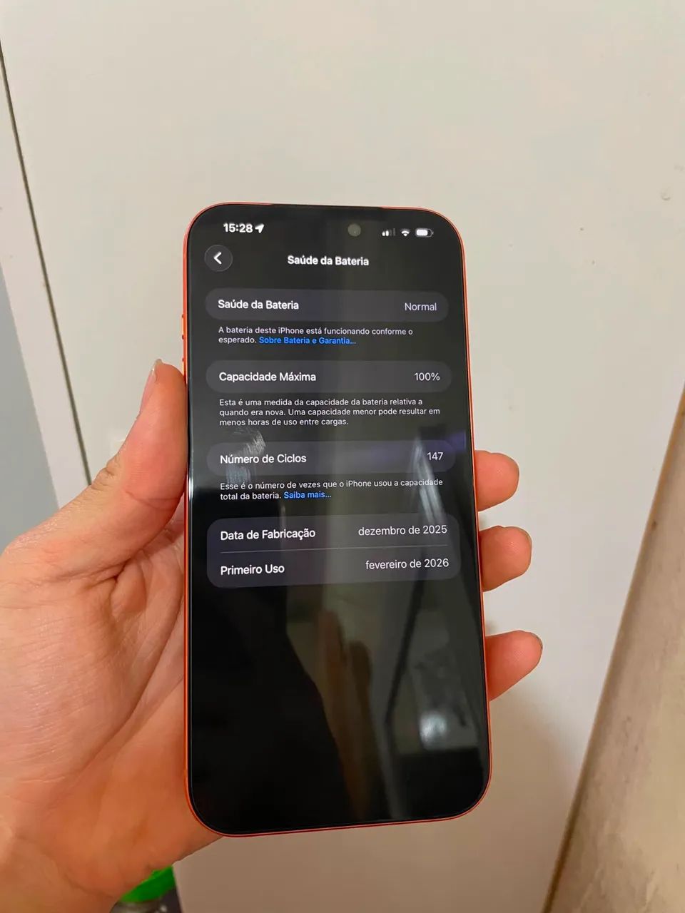 iphone 17 Pro Max 256 GB Laranja 100%