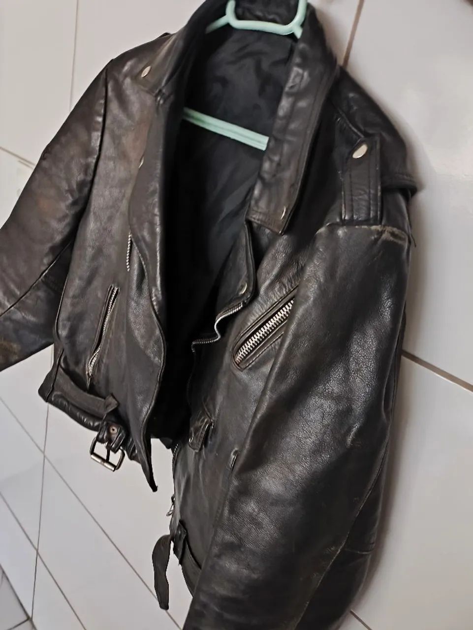 Jaqueta de couro Hard Rock  - Foto 3