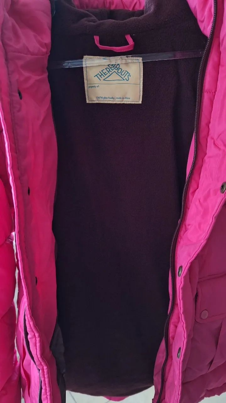 Jaqueta puffer rosa - Foto 2