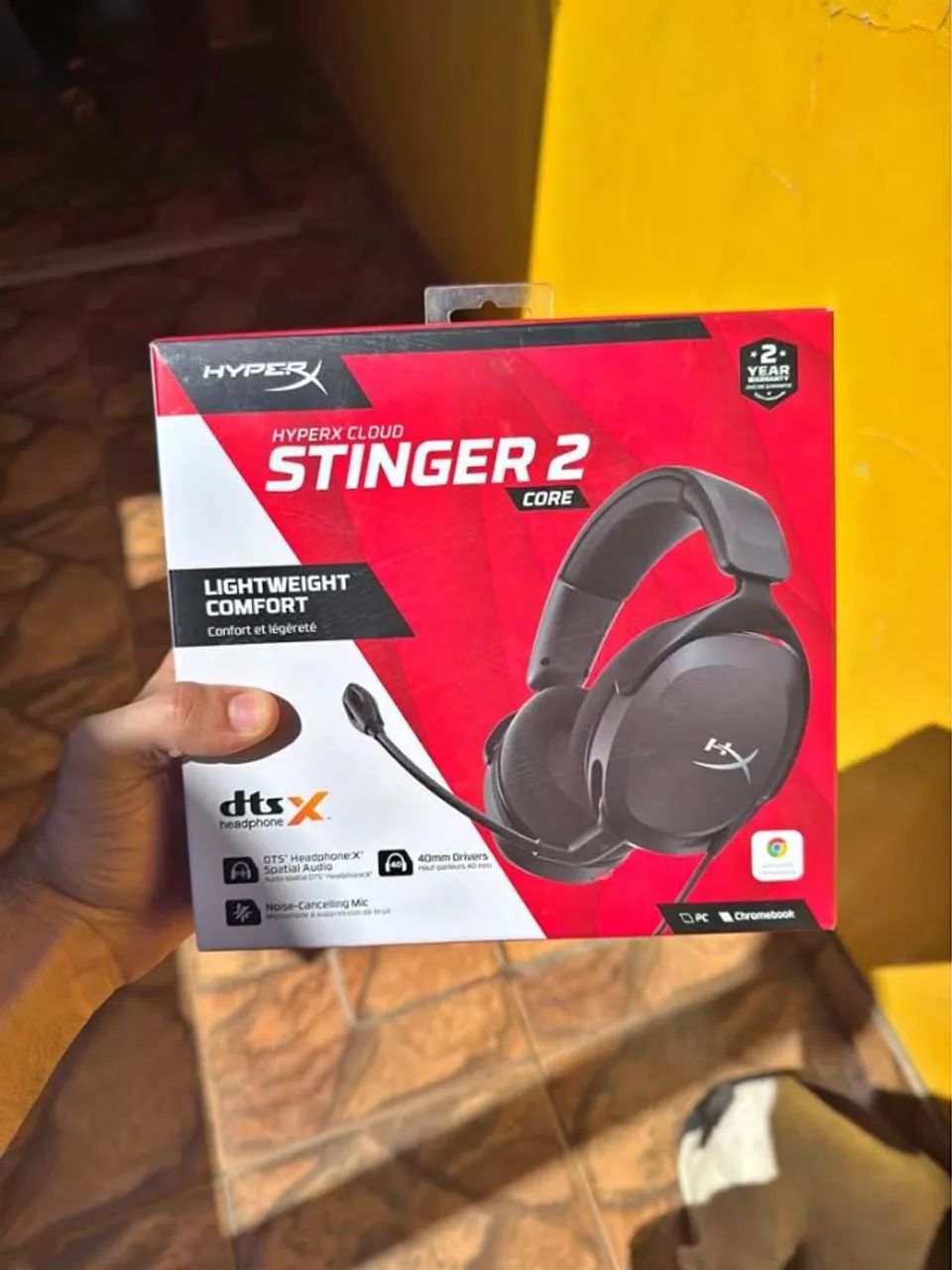 Novo Headset Gamer Hyperx Cloud Stinger 2 Core Com Caixa - Foto 5