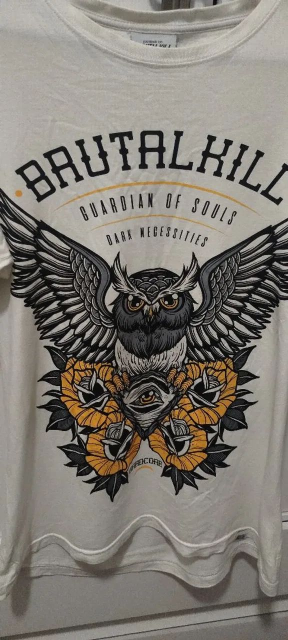 Camiseta branca Brutal Kill  - Foto 2