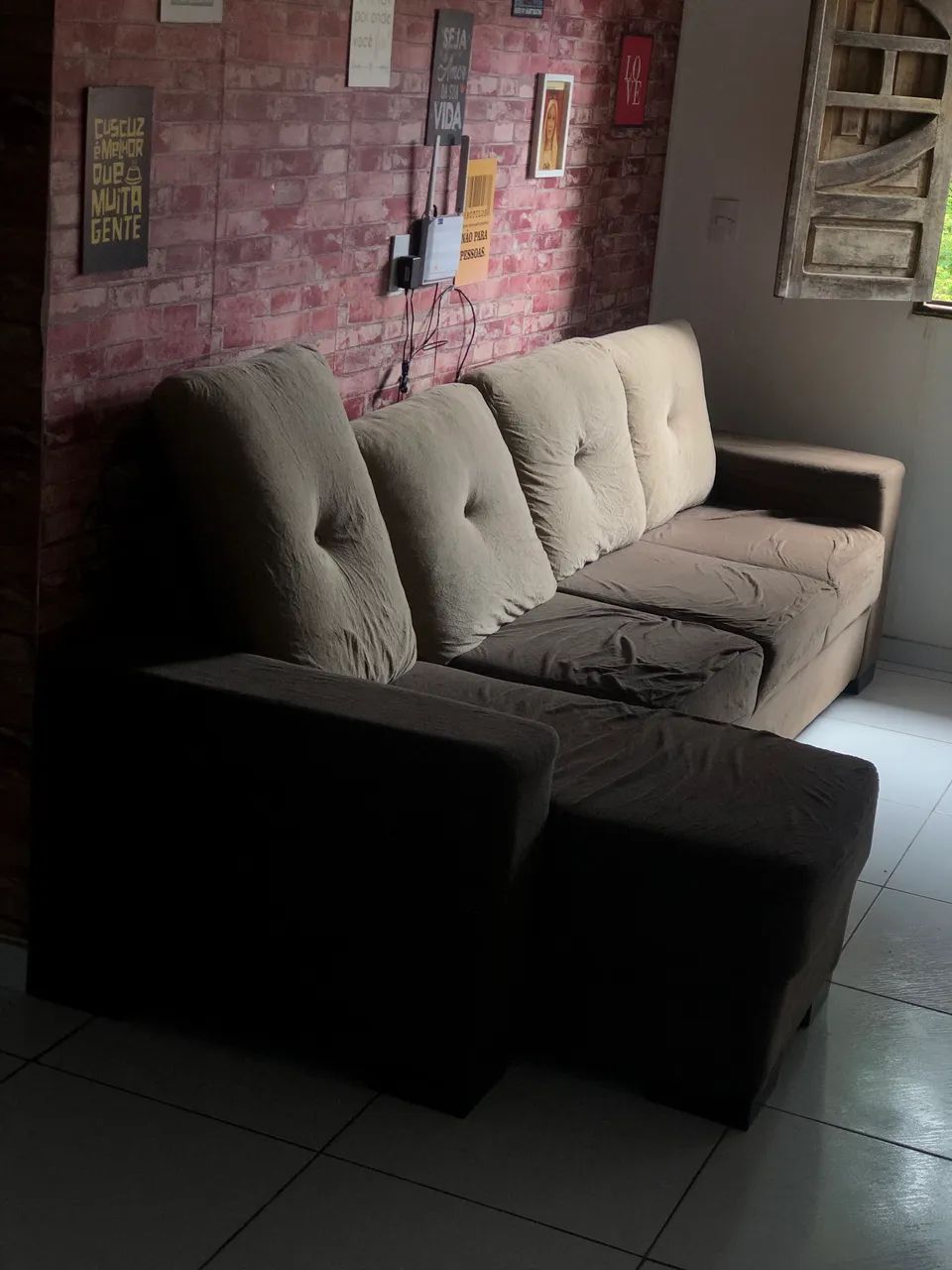 Sofá em L, em ótimo estado - Foto 3