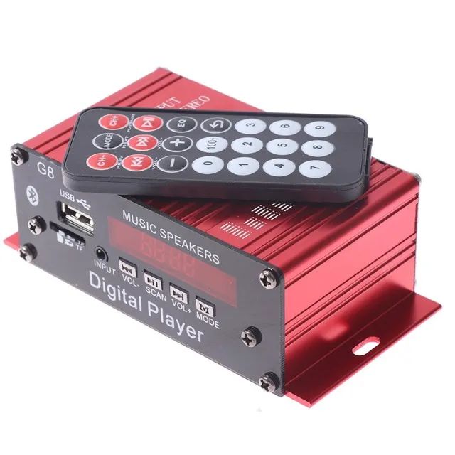 Mini Amplificador Bluetooth 2 Canais Estéreo