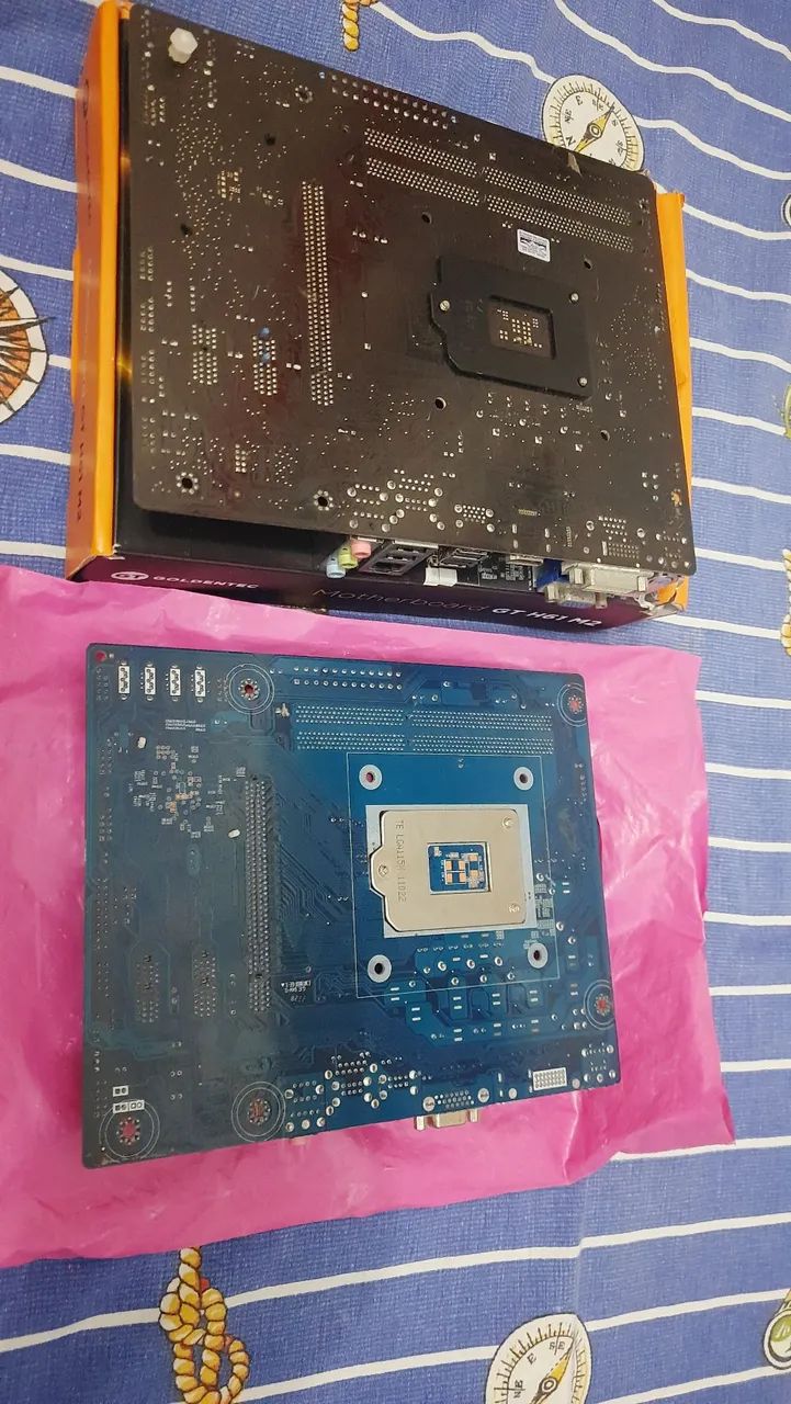 Placa mae toshiba + asus h61m - Foto 2