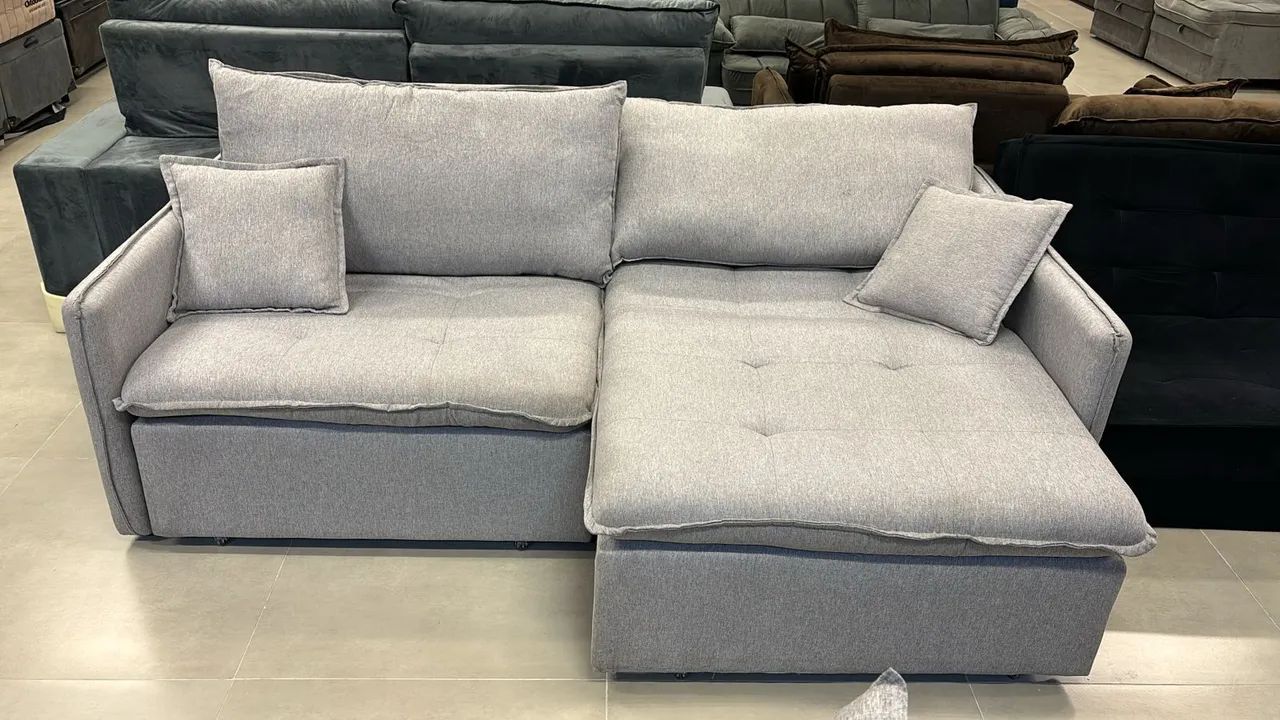 SOFA 2.20 SLIM MODERNO CAIXA ZERO  - Foto 2