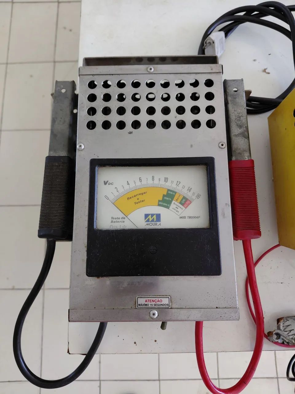 CJ. CARREGADOR DE BATERIA, TESTE DE BATERIA E TESTE DE INDUZIDO  - Foto 2