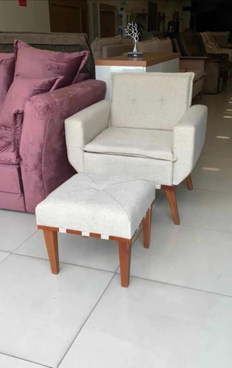 Poltrona para compor sala 