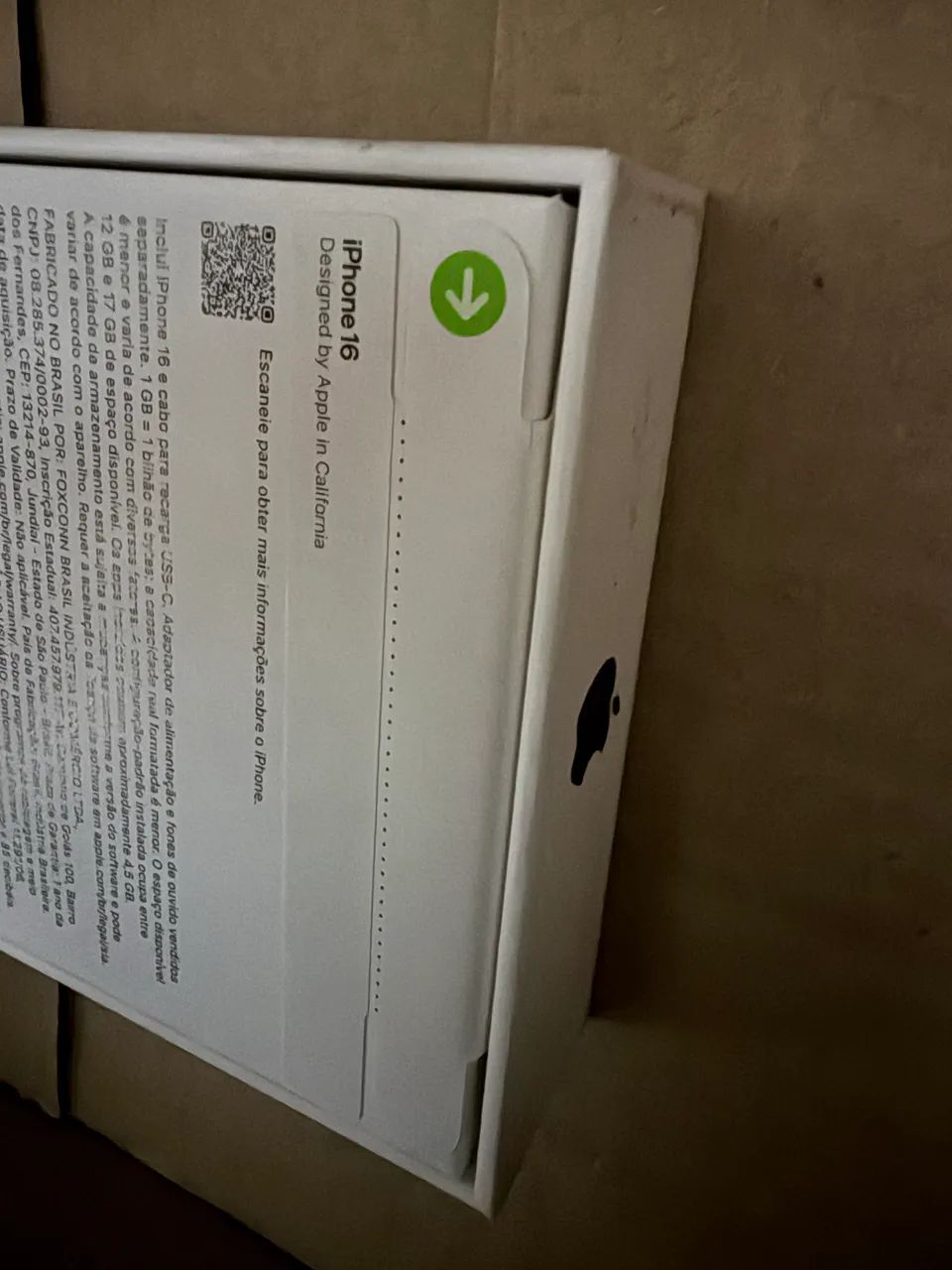[Lacrado] iPhone 16 512GB - Preto - Foto 3