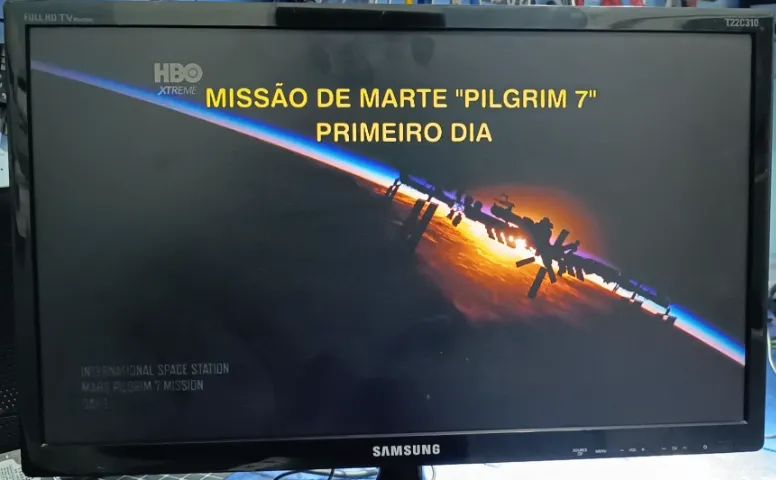 TV Monitor LED de 21,5 polegadas Samsung em perfeito estado - Foto 3