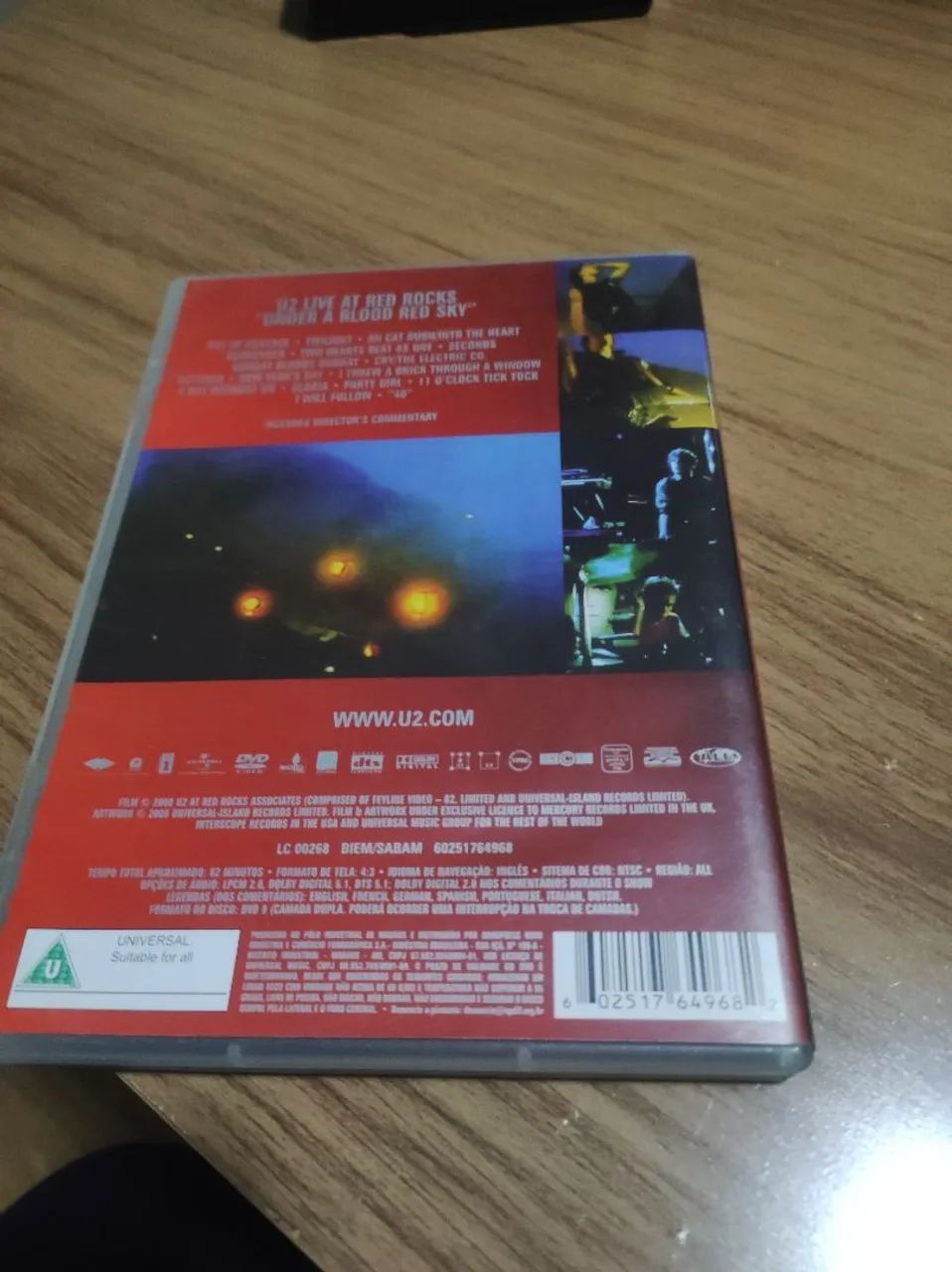 Dvd de show do U2 - Foto 2