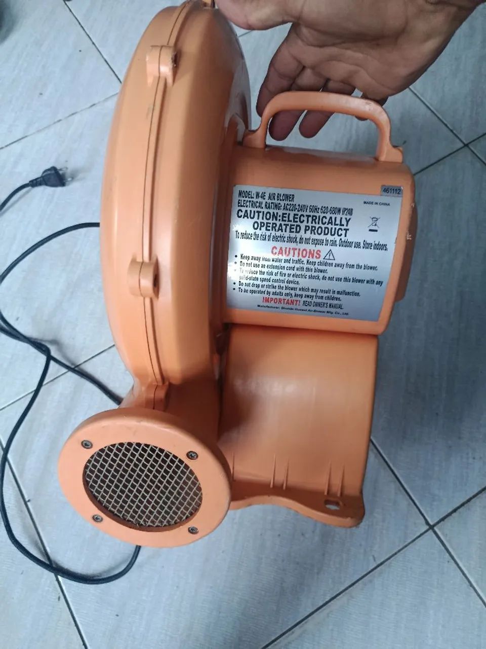 Vendo motor para brinquedo inflável  - Foto 2