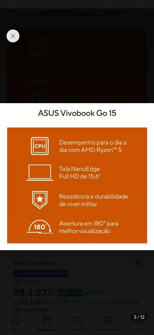 Notebook Asus  - Foto 4