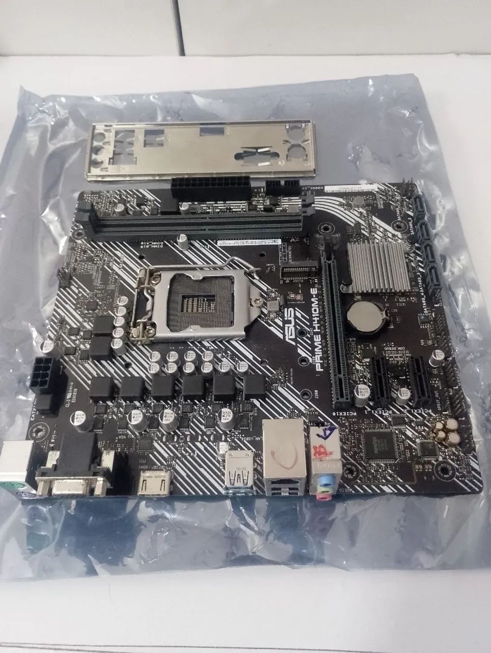 Placa mãe H410M-E da 10 geração top