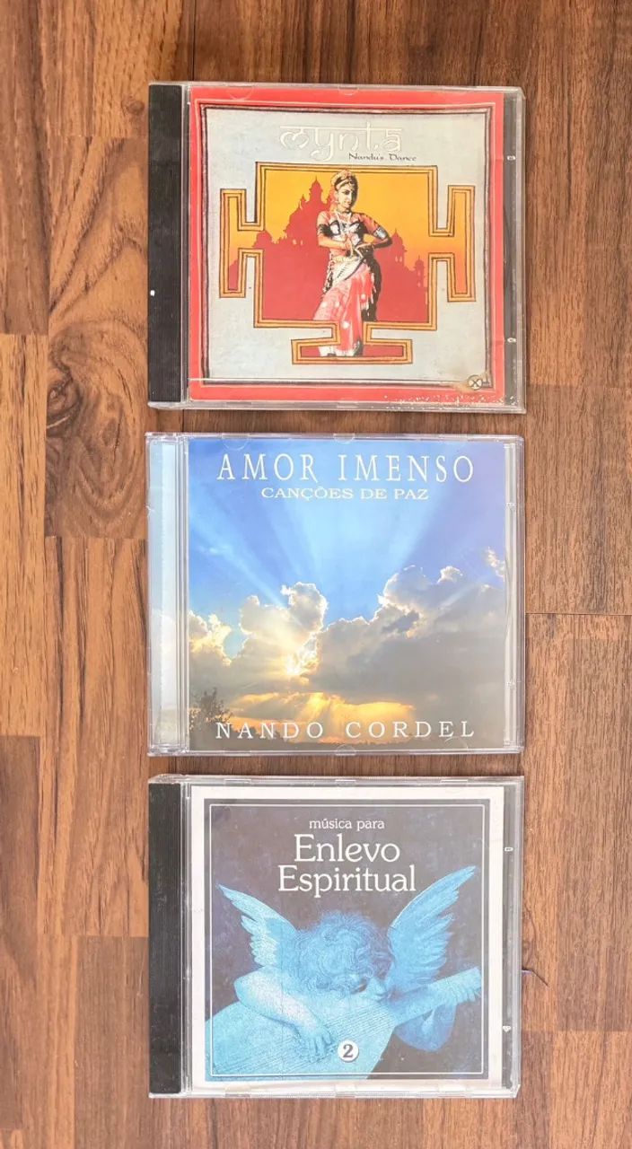 3 CDs: Mynta,  Amor intenso e  Enlevo espiritual - Foto 2
