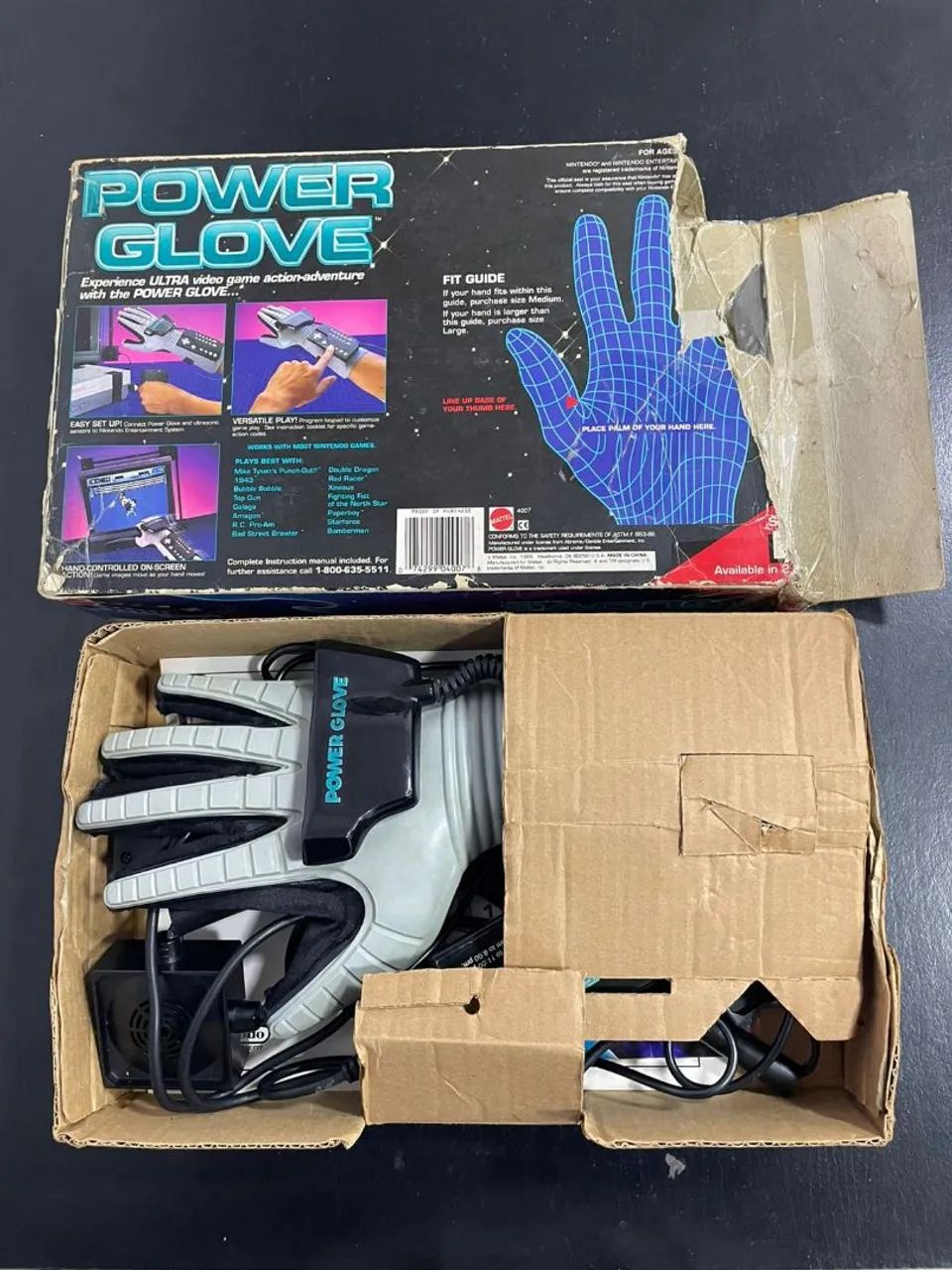Power Glove Nes na caixa  - Foto 4
