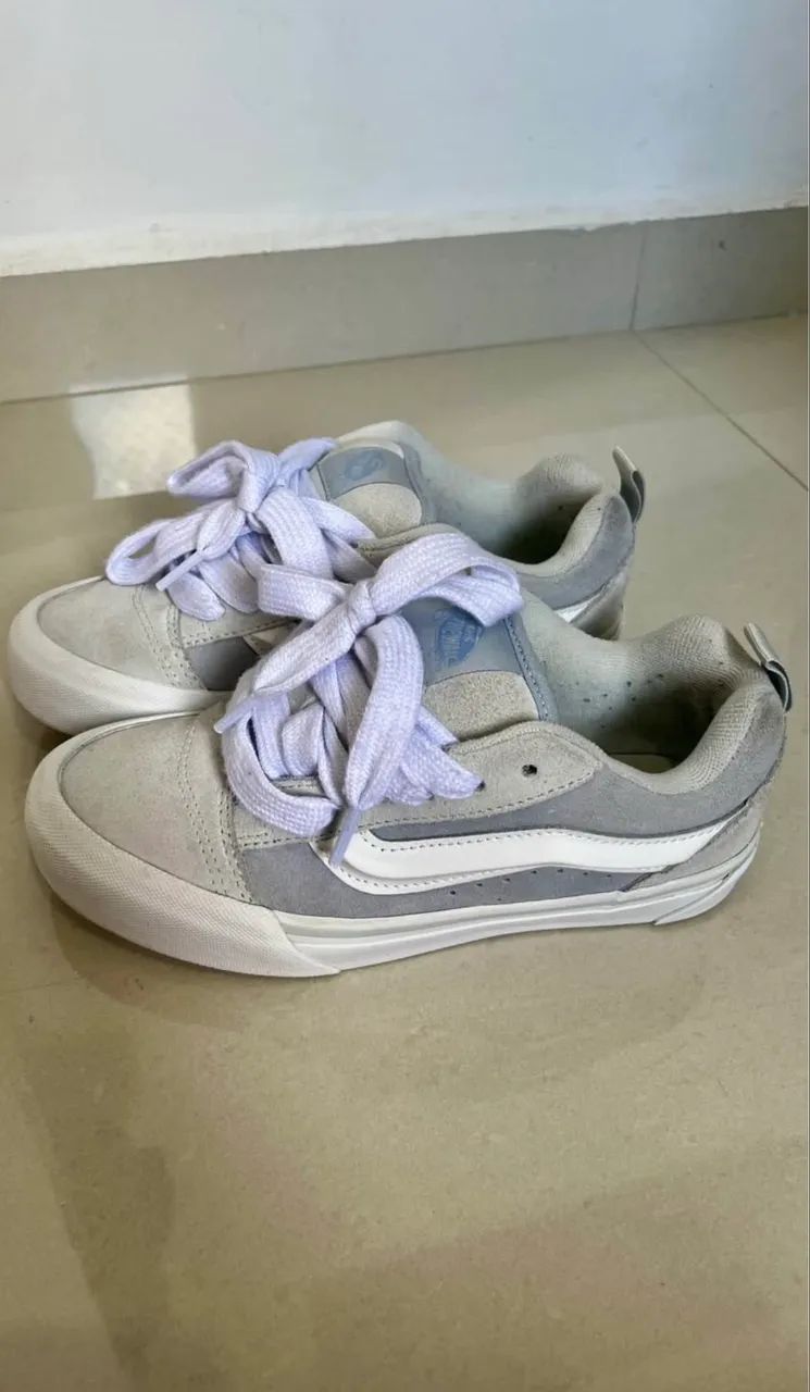 Vans Knu Skool Cinza original - Foto 2