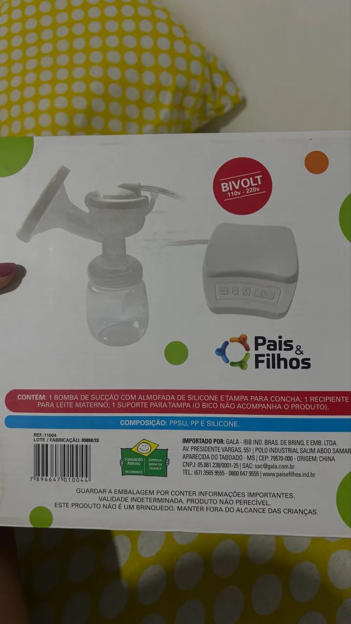 Bomba tira leite elétrica  - Foto 2