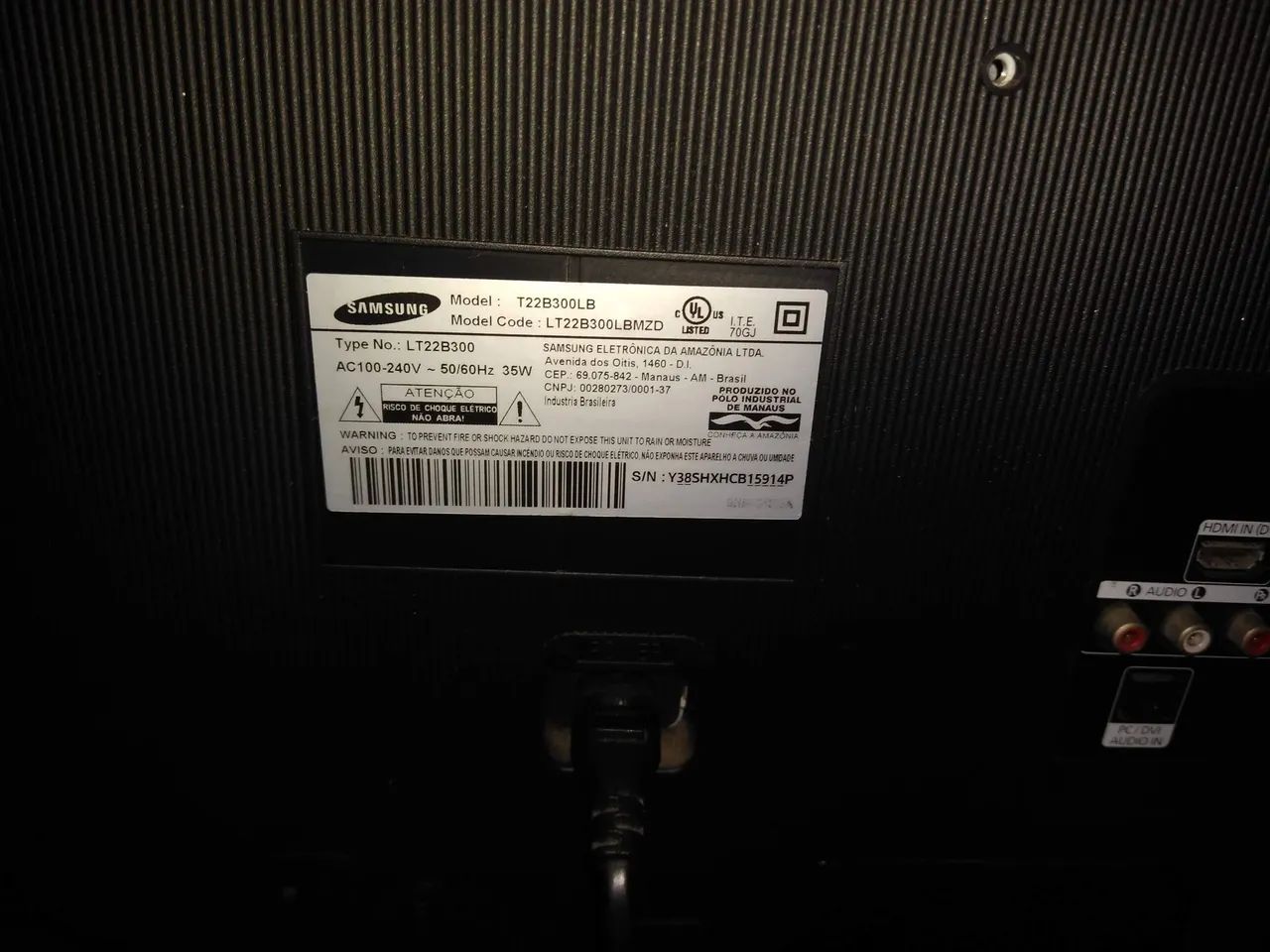 Tv Samsung 24 polegadas não é smartv  - Foto 4