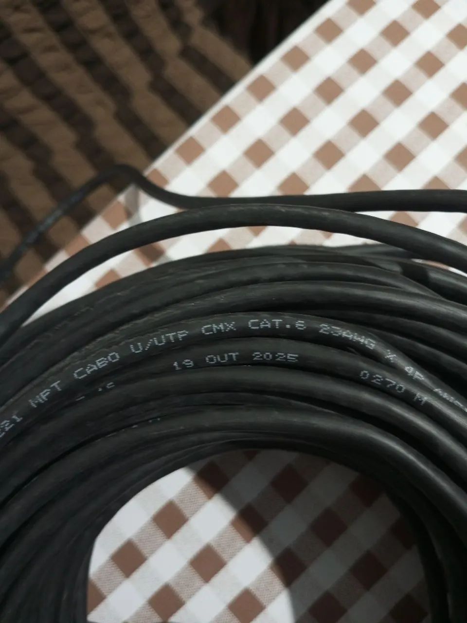 Cabo cat6 58m
