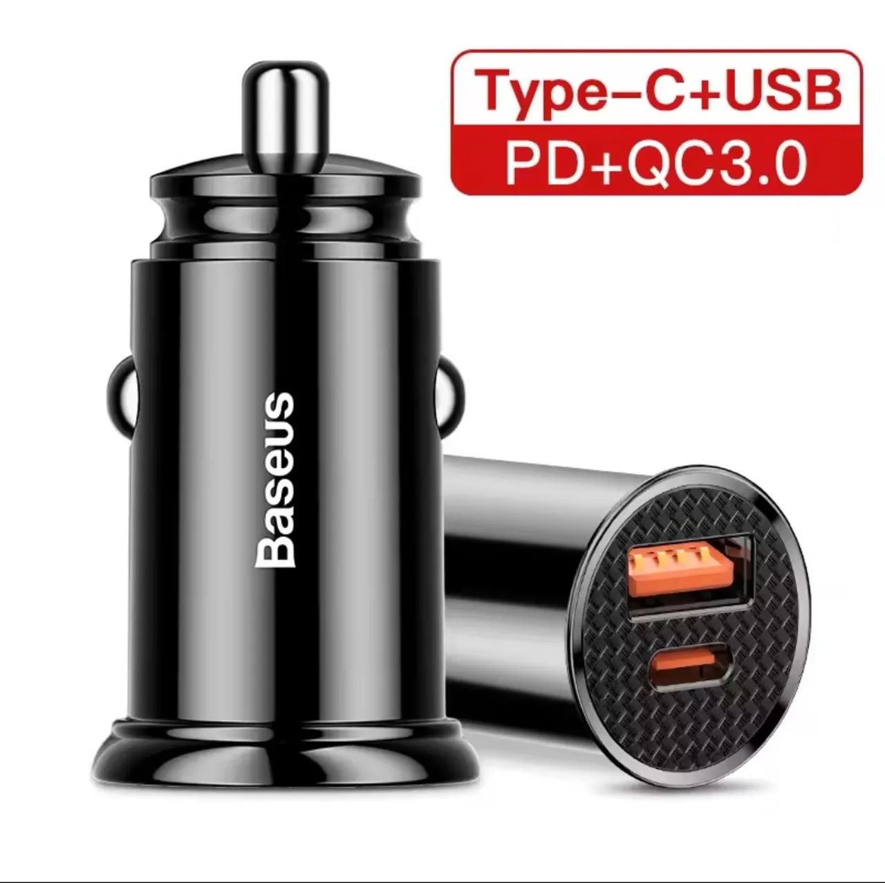 Carregador Veicular Baseus 30W Dual porta  - Foto 5