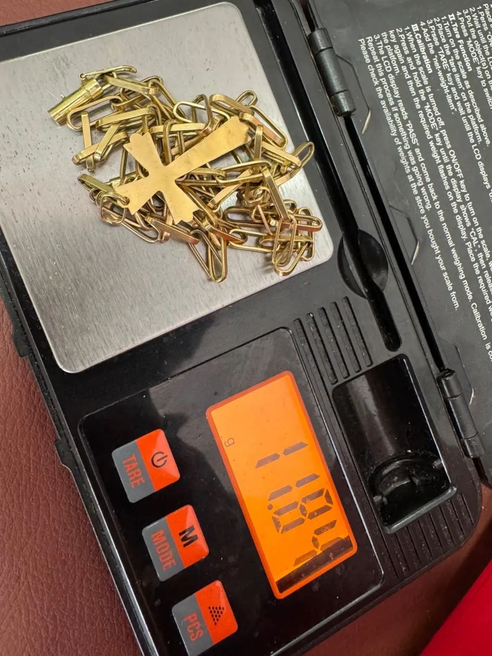 Corrente de ouro 11.84g 18k procedência garantia eterna - Foto 4