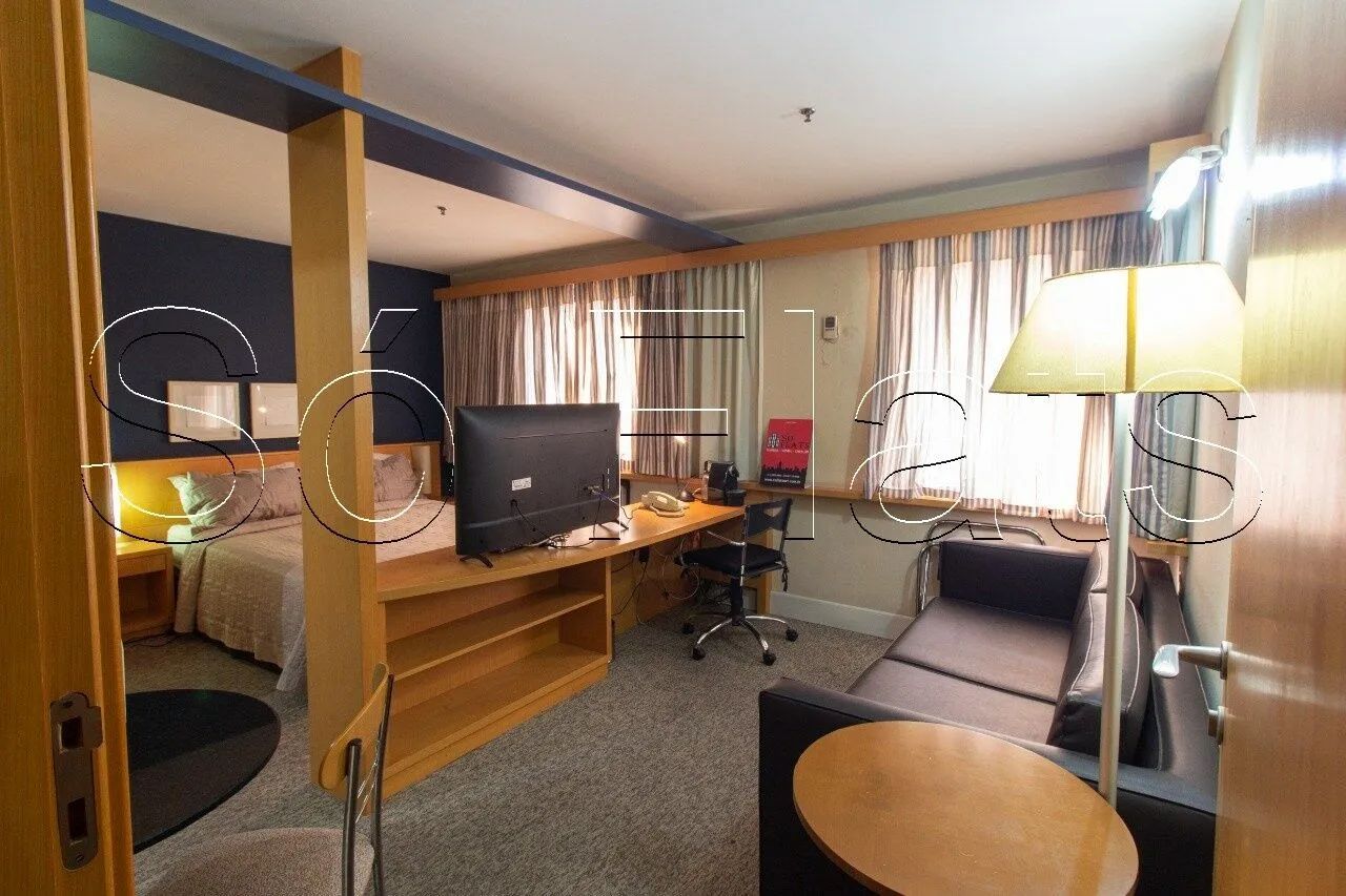 Flat Transamerica Jardins, disponível para venda com 42m², 02 dorms e 01 vaga