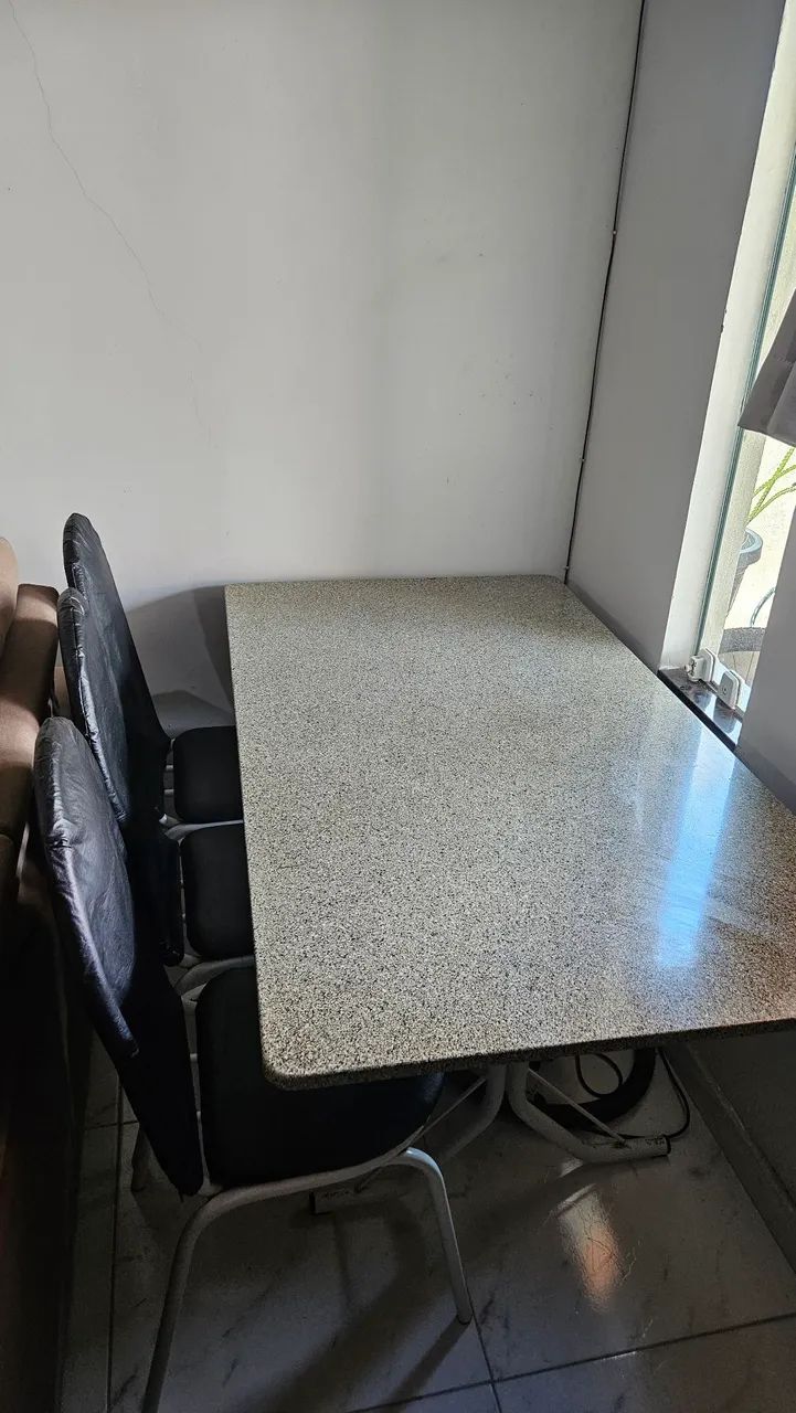 Conjunto de Mesa Roma 6 Cadeiras  - Foto 3