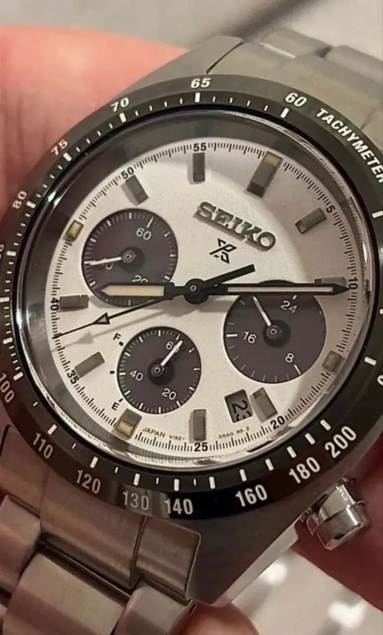 IMPERDÍVEL Seiko Speedtimer Panda Crono SSC961