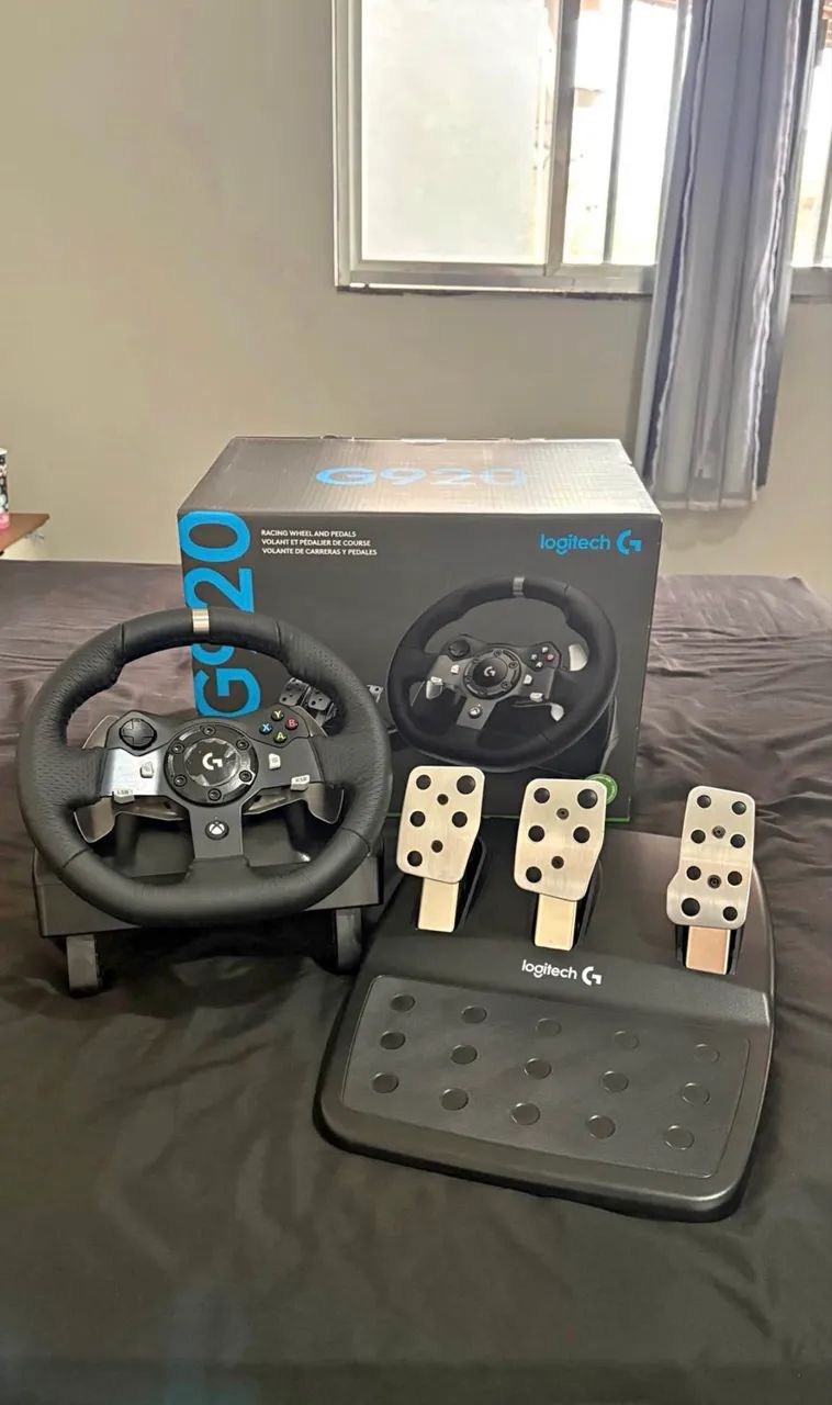 Vendo volante da logitech G920 - Foto 2