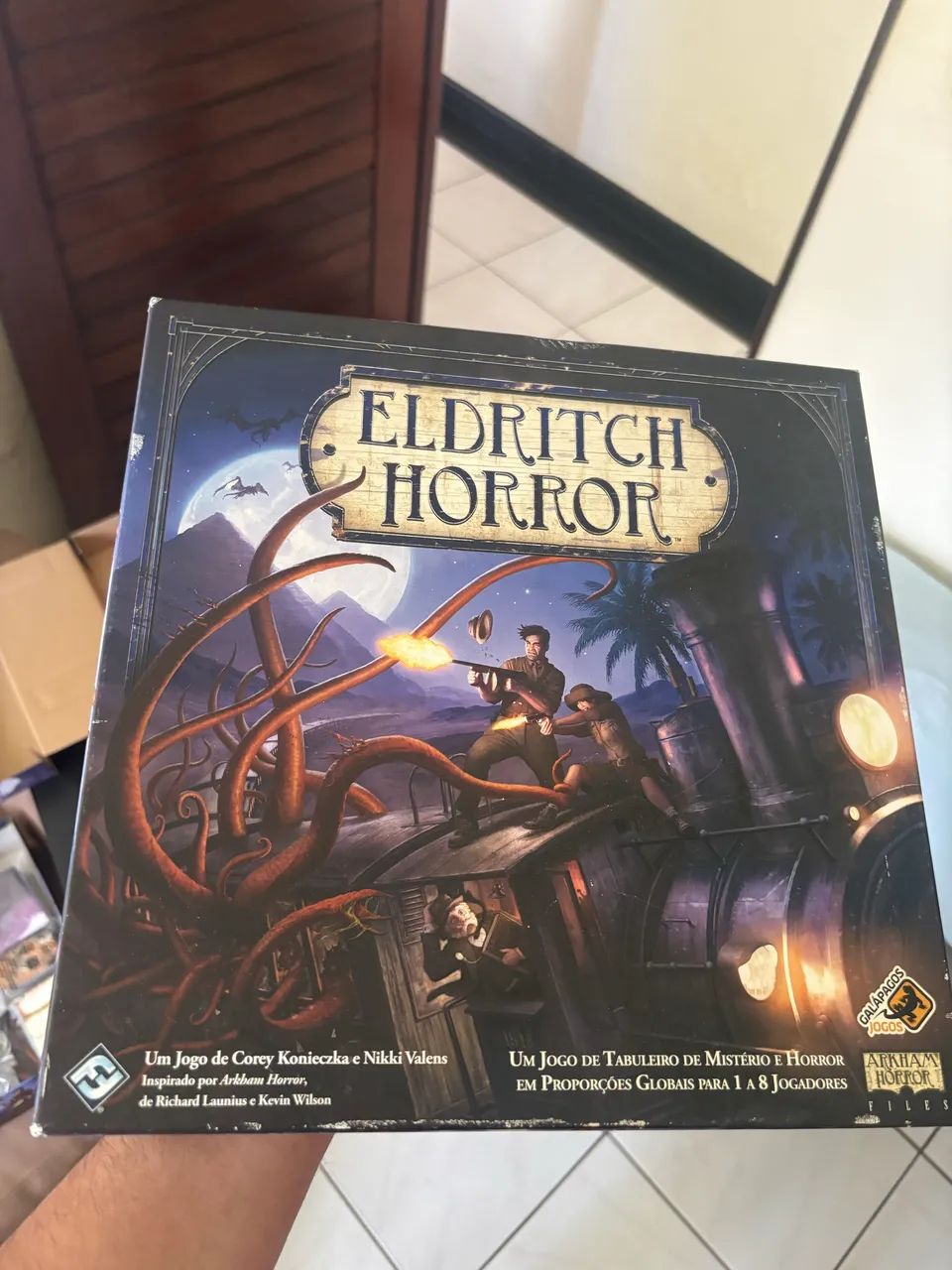 Eldritch Horror: Jogo Básico De Tabuleiro, Mistério E Horror