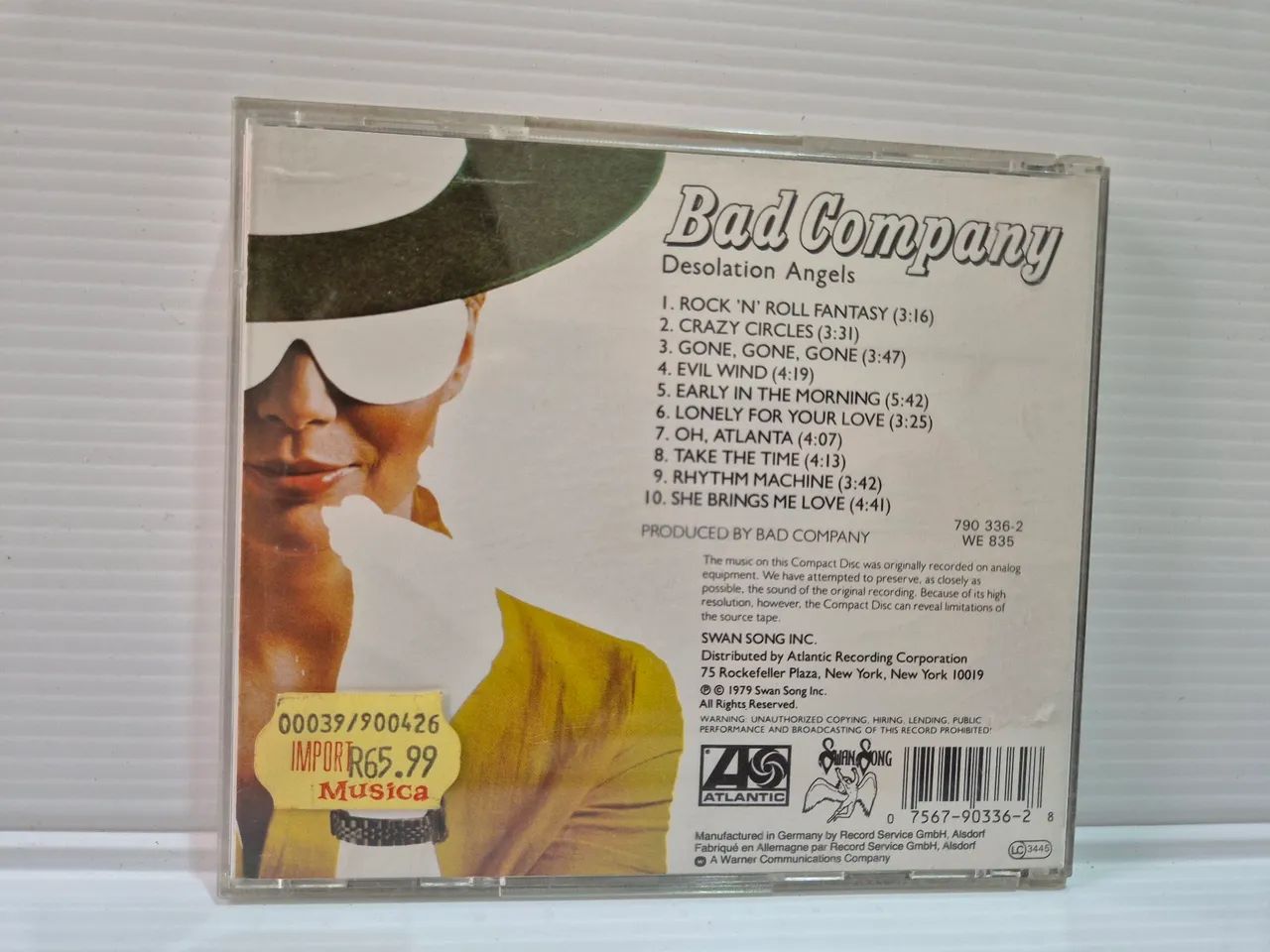 CD Bad Company - Desolation Angels (Original Importado) - Foto 2