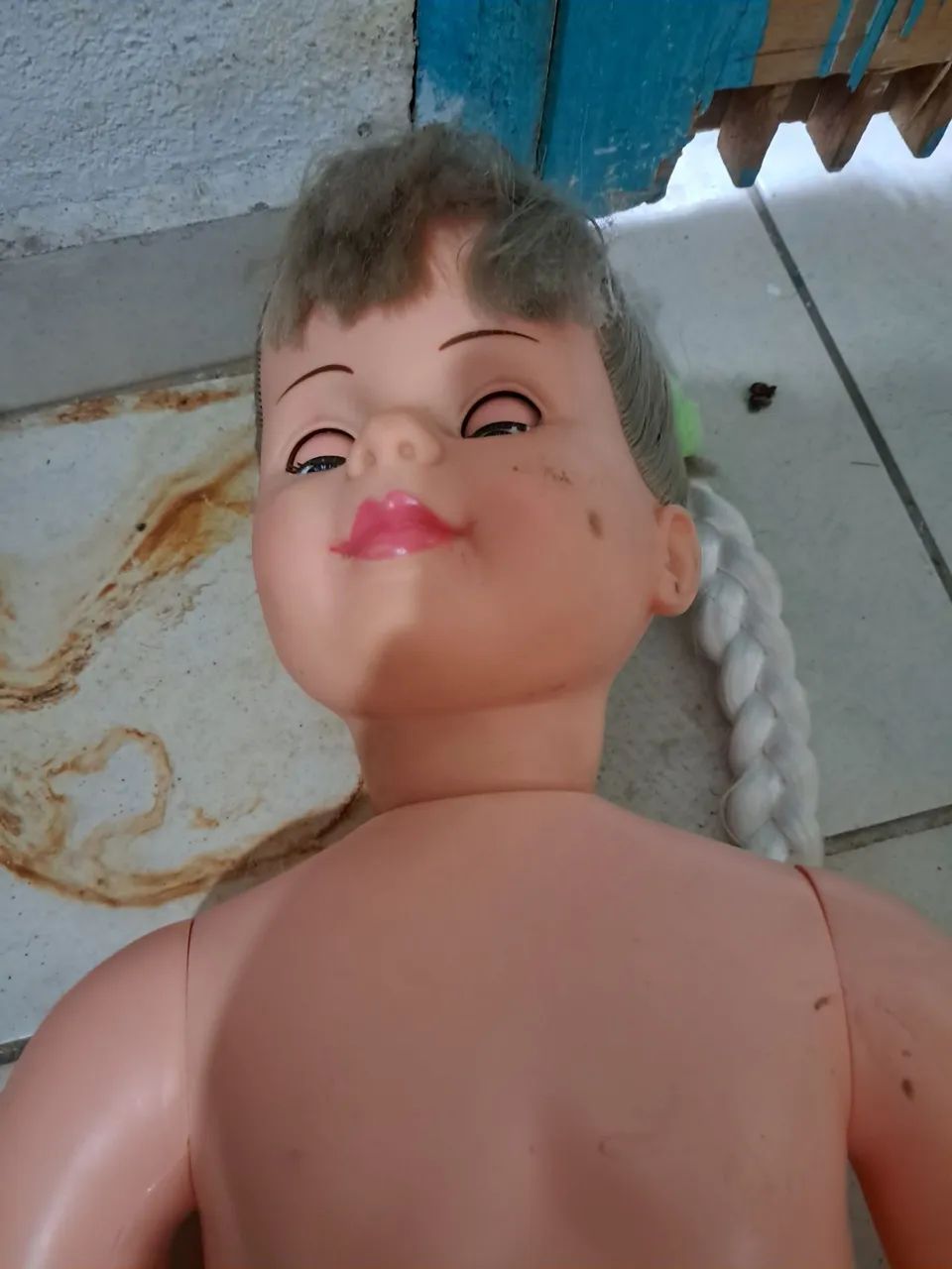 BONECA AMIGUINHA ESTRELA ANO 90 PARA REPARO - Foto 3