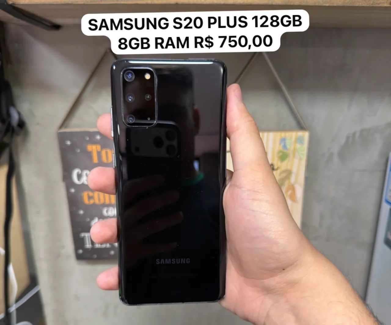 SAMSUNG S20 PLUS 128GB 8GB RAM COM GARANTIA 