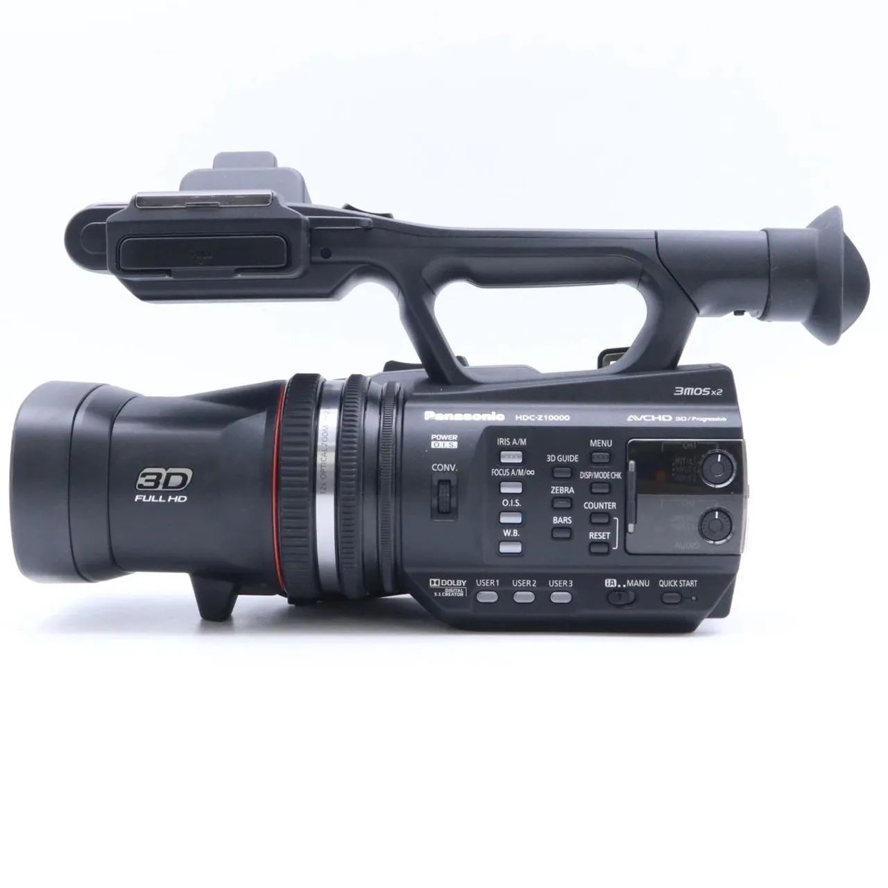 Filmadora Panasonic HDC-Z10000 2D/3D - Foto 3