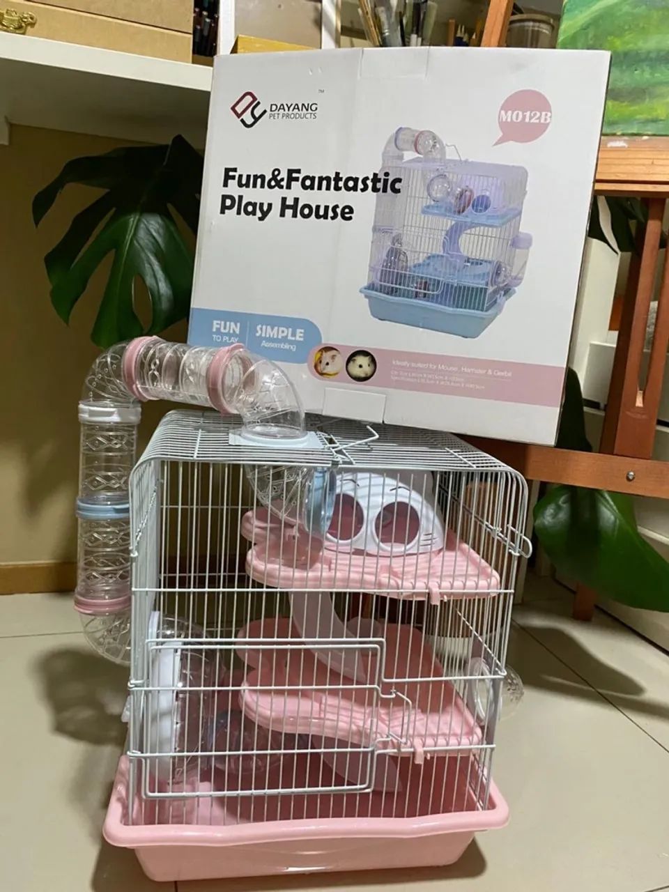 Gaiola de Hamster 