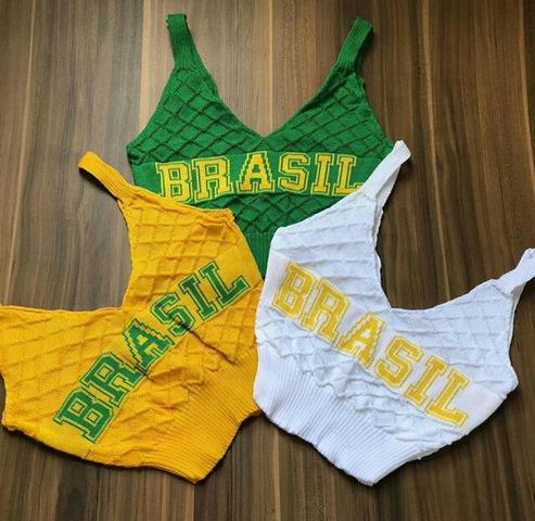 Cropped coleção Brasil