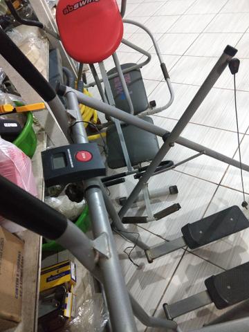 03 aparelho d academia por 270 reais so hoje
