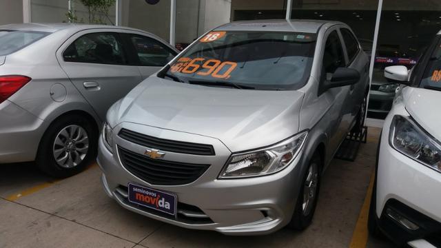 Gm - Chevrolet Onix 1.0 2018 Completo - Foto 2