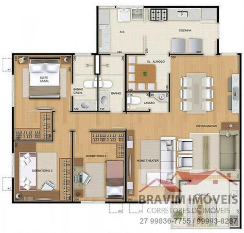 Amplo 3 quartos em Laranjeiras - Foto 3