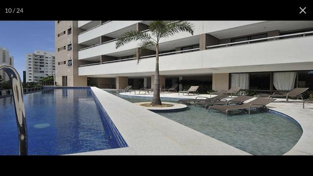 Apartamento Alphaville Cosmopolitan 1 suíte 52m² Nascente Finamente Decorado Vista Lagoa - Foto 4