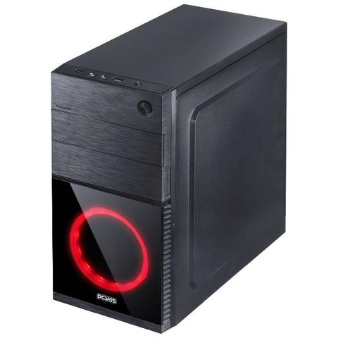 Gabinete Gamer Mercury Mid Tower Fan Led Vermelho mrcptvm1fca - Pcyes - Novo com Garantia - Foto 2