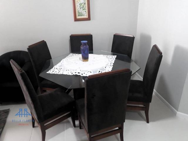 Apartamento com 2 dormitórios para alugar, 75 m² por r$ 880/dia - ingleses norte - florian - Foto 12