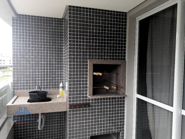 Apartamento com 2 dormitórios para alugar, 75 m² por r$ 880/dia - ingleses norte - florian - Foto 4