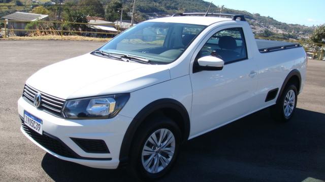Vw - Volkswagen Saveiro 1.6 Trendline 2019 Única dona - Foto 2