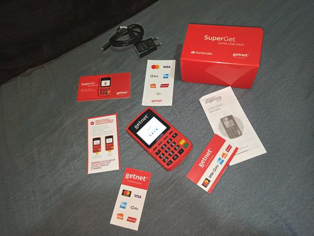 Máquina de cartão Getnet - Foto 2
