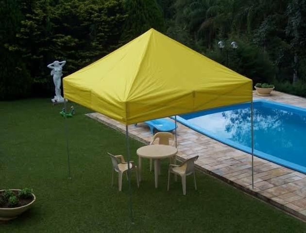 Tenda sanfonada com garantia e velcro grátis - Foto 4