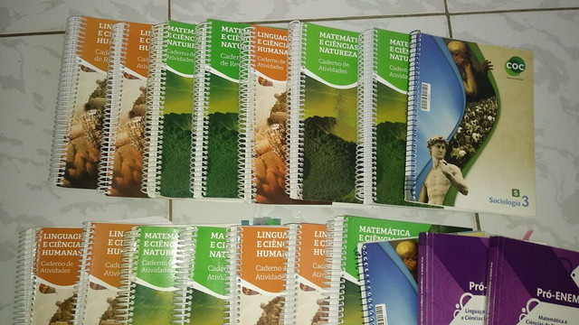Material ENEM COC NOVOS para vender logo - Foto 3