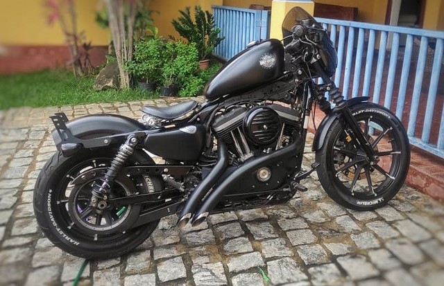 HARLEY DAVIDSON 883 IRON 2019/2019 PRETA