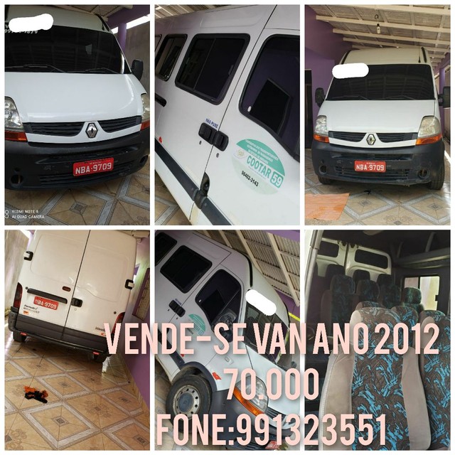 VENDE SE VAN 2012