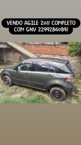 VENDO CARRO AGILE COMPLETO COM GAS